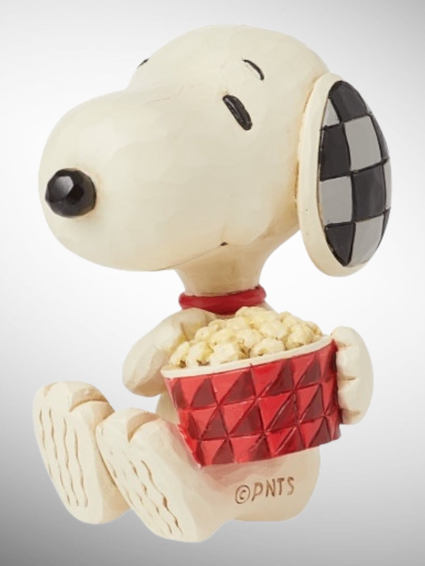 Jim Shore Peanuts - Snoopy Popcorn Mini Figurine